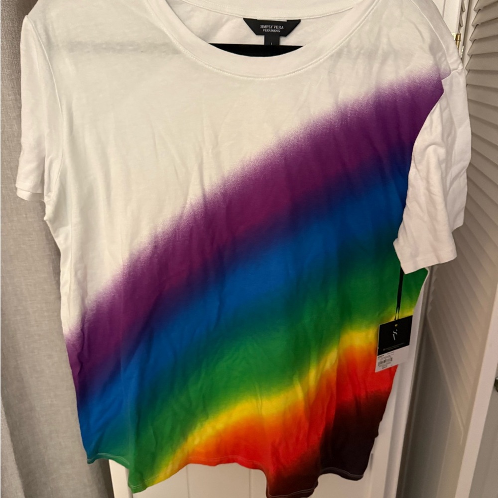 Vera Wang Rainbow Top